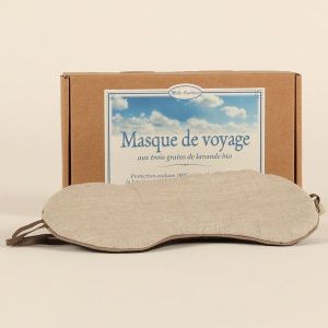 Mille Oreillers - Masque de voyage aux 3 grains de lavande BIO