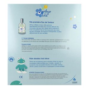 Arthur Et Lola Coffret Eau De Senteur 50Ml + Peluche 1