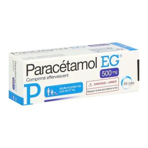 Paracetamol Eg 500 Mg Comprimes Effervescents B/16