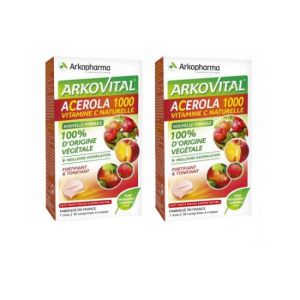 Arkopharma acerola 1000® comprimé à croquer lot de 2