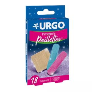 Urgo Pansements Paillettes Adhesif Predecoupe Sterile Boite 18