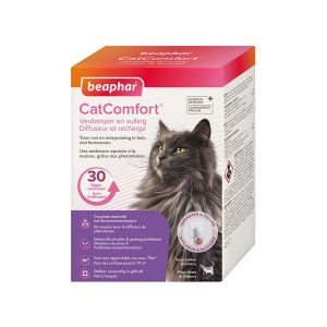 Beaphar Catcomfort Diffuseur Et Recharge Aux Pheromones Pour Chats Et Chatons