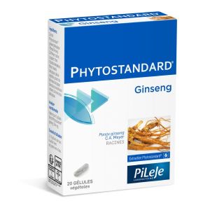 Pilège Phytostandard® - Ginseng 20 gélules végétales