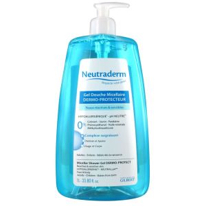 Neutraderm Gel Douche Micellaire - Ancienne Formule Flacon 1 L 1