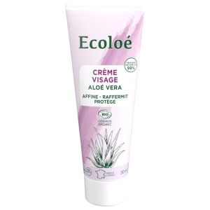 Ecoloé  Crème visage Aloe Vera BIO - 50 ml