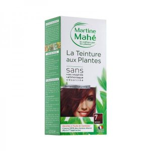 Martine Mahe - Teinture aux Plantes 3 applications 125 ml N°7 Auburn