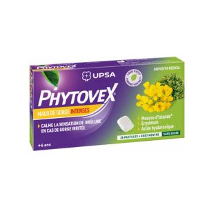 Phytovex Pastilles Maux Go *20