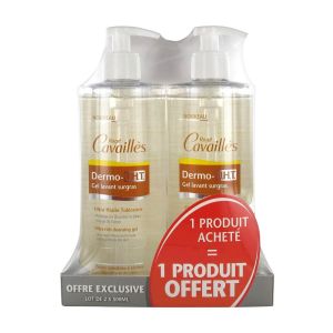 Rogé Cavaillès Dermo U.H.T Gel Lavant Surgras Lot de 2 x 500 ml