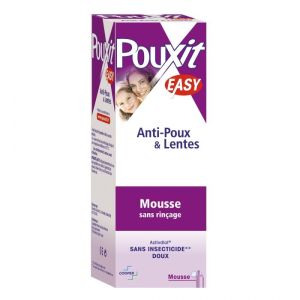 Pouxit Mousse Sans Rincage Anti-Poux Et Lentes 100Ml