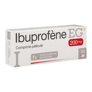 IBUPROFENE EG 200 mg comprimés pelliculés B/30