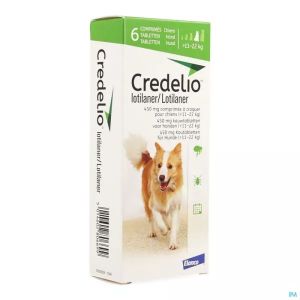 Credelio 450Mg Comprime A Croquer Pour Chiens (11-22Kg) Plaquette 3