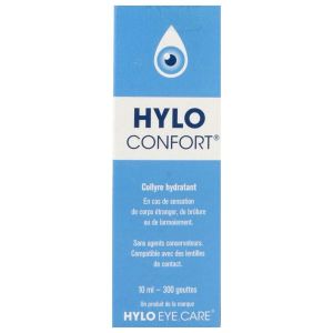 HYLO CONFORT Solution à usage ophtalmique hydratante pour instillation oculaire, fl 10 ml