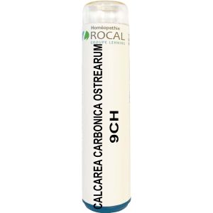 CALCAREA CARBONICA OSTREARUM 9CH TUBE GRANULES 4G SACCHAROSE PUR ROCAL