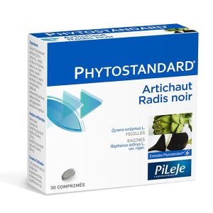 Pilège Phytostandard® Artichaut / Radis Noir 30 comprimés