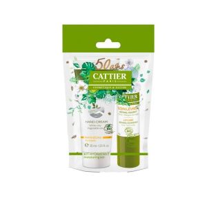 Cattier Kit hydratant - Crème mains sèches 30 ml + stick...