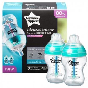 Tommee Tippee Anti-Colique Avancé 2 Biberons 260 ml 0 Mois et +