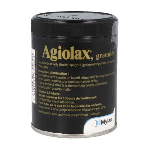 Agiolax Granule 1 Boite(S) Carton Aluminium Laque De Polyterephtalate (Pet) De 100 G Avec Cuillere-Mesure Polypropylene