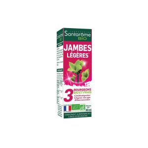 Santarome - Jambes légères BIO - flacon pipette de 30 ml