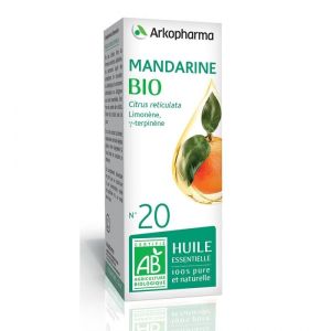 Arkoessentiel Huile Essentielle Mandarine Bio Flacon 10 Ml 1