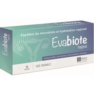 EVABIOTE VAGINAL OVULE BOITE 10