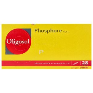 Phosphore Oligosol Solution Buvable En Ampoule B/28