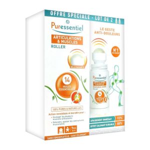 Puressentiel Articulations Roller Aux 14 Huiles Essentielles / Colis Promotionnel Liquide 75 Ml 2