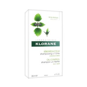 Klorane Capillaire Shampooing Ortie Blanche Cheveux A Tendance Grasse Flacon 200 Ml 1