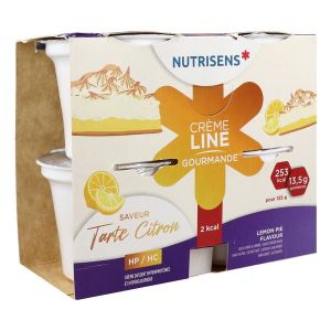 NUTRISENS CREMELINE GOURMANDE 2KCAL TARTE CITRON POT 125 G 4