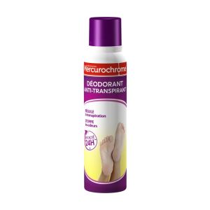 Mercurochrome Deodorant Triple Action Spray Flacon 150 Ml 1