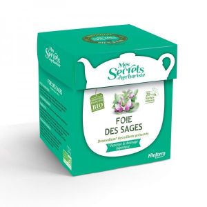 Fitoform - Infusion Foie des sages BIO - 20 sachets