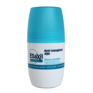 Etiaxil anti-transpirant 48h - roll-on soin quotidien sans alcool 