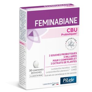 Pilège Feminabiane CBU 30 comprimés bicouches