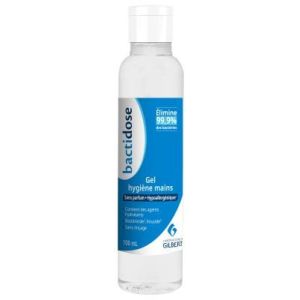 Laboratoires Gilbert Bactidose Gel Hydroalcoolique Non Parfume Flacon 1 L 1