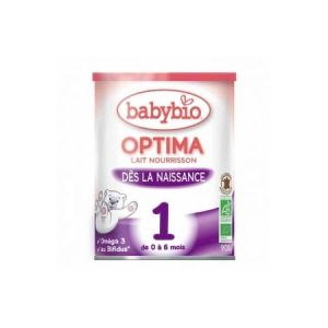 Babybio - Lait 1er âge Optima Bio - 0 à 6 mois - 900g