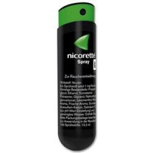 Nicorette Spray 1 Mg/Dose Solution Pour Pulverisation Buccale 1 Flacon(S) Polyterephtalate (Pet) De 13,2 Ml Avec Pompe Avec Distributeur(S) Avec Ferme