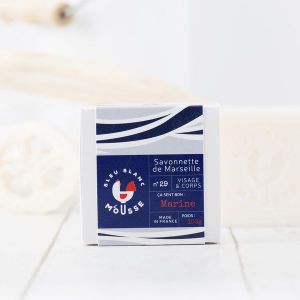 Bleu Blanc Mousse Savon Lait d'ânesse Marine Bio