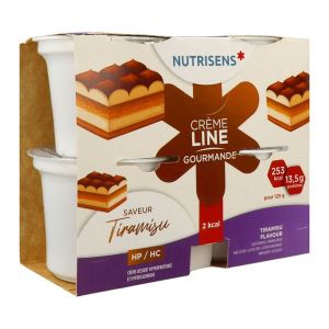 NUTRISENS CREMELINE GOURMANDE 2KCAL TIRAMISU POT 125 G 4