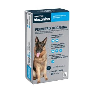 Permetrix Biocanina 2000Mg/400Mg Sol Pr S-O Grand Cn 25Kg Et Plus Pipette 4 Ml 3