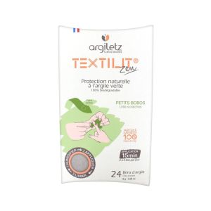 Argiletz Textilit Zen Protection Naturelle à l'Argile Verte 24 Brins