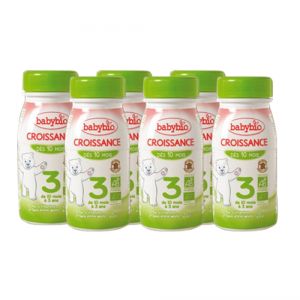 Babybio Lait Croissance Liquide Des 10 Mois Bouteille 25 Cl 6