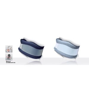 Donjoy Collier Cervical C2 Anatomique Hauteur 9,5 Cm Bleu Taille T0 1