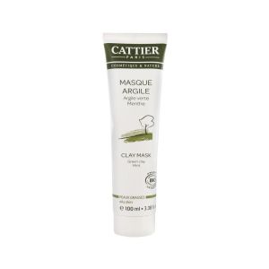 Cattier Argile Verte Certifie Cosmebio Bio Masq Cr Tube 100 Ml 1