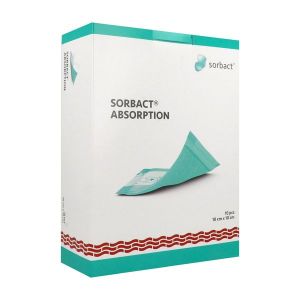 SORBACT ABSORPTION - REF 98225FR PANSEMENT 10*10 CM 10