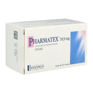 PHARMATEX 18,9 mg ovule B/20