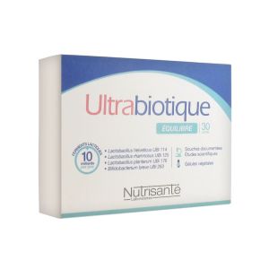 ULTRABIOTIQUE EQUILIBRE 30 JOURS BOITE DE 30 GELULES