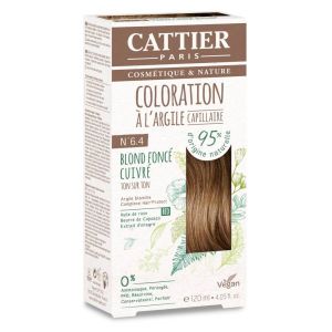 Cattier Teinture 6.4 Blond foncÃ© cuivrÃ© - 120 ml