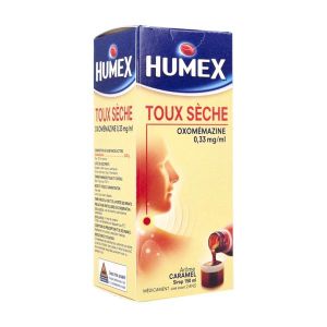 Humex Toux Seche Oxomemazine 0,33 Mg/Ml Sirop B/150