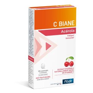 Pilège C Biane Acérola - 20 comprimés 20 comprimés à croquer