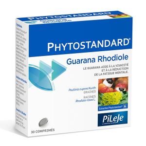 Pilège Phytostandard® - Guarana / Rhodiole 30 comprimés