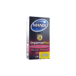 Manix Orgazmax Plus Stimulateur D'Orgasmes Preservatifs X14